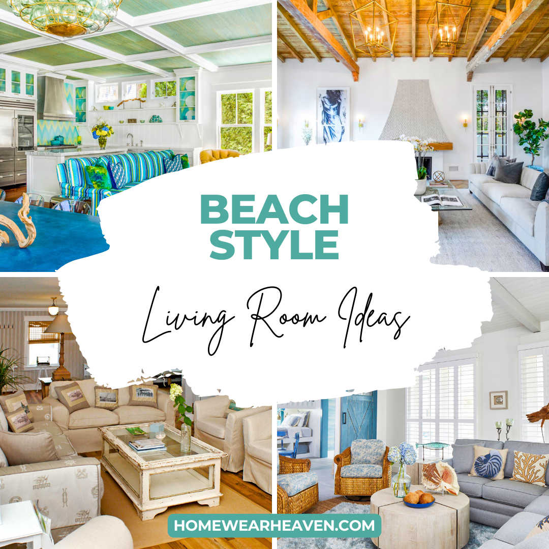 32 Stunning Beach Style Living Room Ideas: Embrace Coastal Serenity at ...